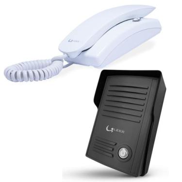 Imagem de Porteiro Eletrônico New Baby Lr521 Interfone De Alimentação Externa - 