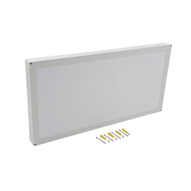 Imagem de Luminária Painel Led Plafon Sobrepor Retangular 30x60cm 6500k Luz Branca 36w Bivolt - Lumens 2520