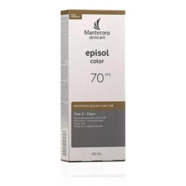 Imagem de Protetor Solar Facial Episol Color FPS 70 - Pele Clara 40g