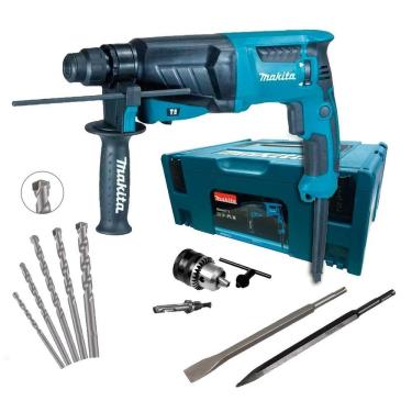 Imagem de Martelete Romp Makita Hr2630J 830W + Malet E Broca Vide 220V