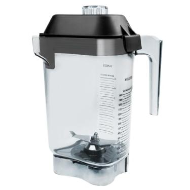 Imagem de Jarra de liquidificador de 1,360 g, compatível com VM0145 VM0100A 36019 16016 15978 comercial etc., copo de recipiente de liquidificador, jarro de 5 anos de garantia