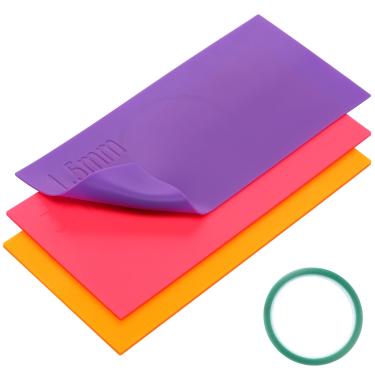 Imagem de Fizocosisto 3 peças de envoltórios de caneca de sublimação para máquina de sublimação térmica de silicone flexível envoltórios de copo de aquecimento eficiente copos de pressão para canecas óculos EUA