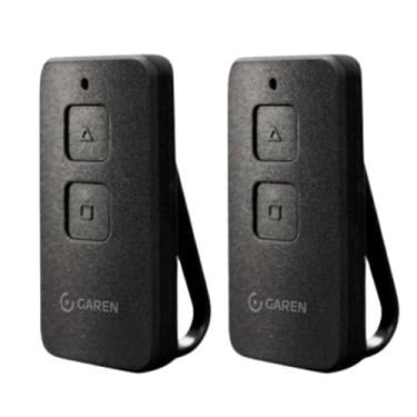 Imagem de 2 Controles Remotos para Portão Automático Garen PPA AGL HDL Intelbras Tx Light/Tx Max Kit com 2