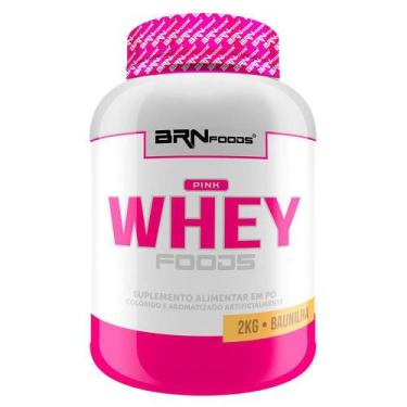 Imagem de Pink Whey Protein Foods 2Kg Baunilha - Brn Foods
