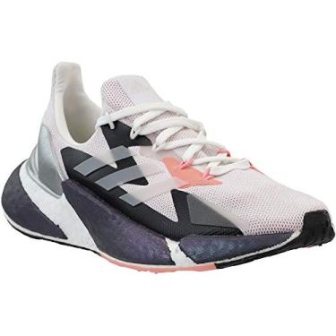 Imagem de adidas Kids x9000L4 Boost (Big Kid) Crystal White/Silver Metallic 5.5 Big Kid M