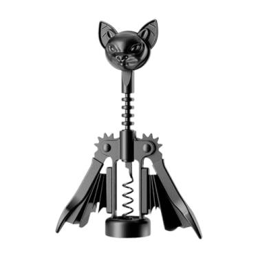 Imagem de FytStycale Abridor de garrafas, ferramenta para abrir garrafas, tema de morcego de Halloween, prático, removedor de tampas, abridor de bebidas para clube,