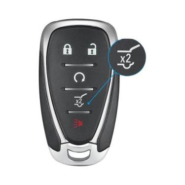 Imagem de Capa De Chave Remota Para Carro Chevrolet Cruze Malibu Camaro Com 2, 3