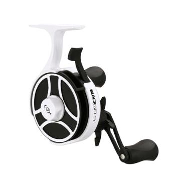 Imagem de 13 FISHING - FreeFall Ghost - Carretel de pesca no gelo em linha - 2.5:1 engrenagem - Recuperação da mão esquerda - BBFFGW2.5-LH