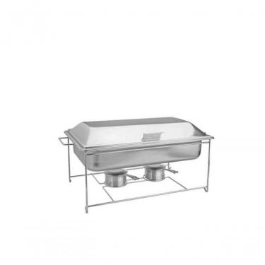 Imagem de Rechaud Banho Maria Tramontina Em Aço Inox 9,06 L Com Fogareiro