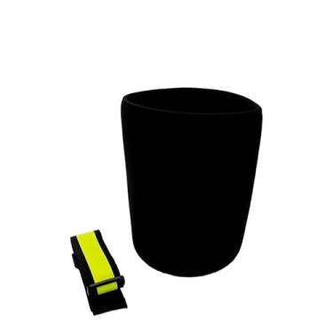 Imagem de Jaqueta portátil para mini barril – isolamento de neoprene de 8 mm, alça de ombro, 3 suportes para cartuchos de CO2 – compatível com barris de cerveja de 4L/5L/10L(5L)