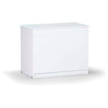 Imagem de Baú Multiuso Amanda Branco Brilho ? Ajl