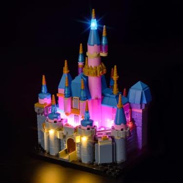 Imagem de Hilighting Upgraded Led Light Kit for Lego Mini Disney Sleeping Beauty Castle Building Set, Compatible with Lego 40720 (Model Not Included)