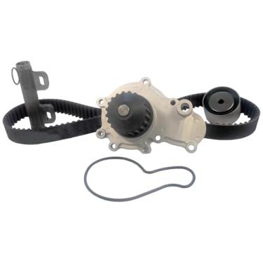 Imagem de ACDelco Kit de correia dentada profissional TCKWP245C com bomba de água, tensor e polia intermediária