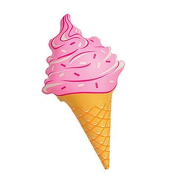 Imagem de Anel de natação água sorvete inflável piscina brinquedos flutuar engra