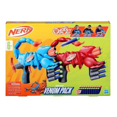 Imagem de Nerf Wild Venom Pack Com 2 Lançadores - Hasbro