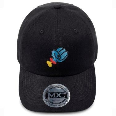 Imagem de Boné Masculino Aba Curva Dad Hat Skate Vários Modelos MXC BRASIL, Pret