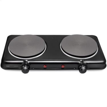 Imagem de Fogão Elétrico Portátil 2 Bocas 2000W FG02 Elgin 127V