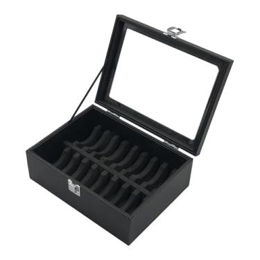 Imagem de simhoa Estojo de armazenamento para exibição de pulseiras, recipiente elegante para pulseiras femininas premium com tampa transparente, suporte portátil para, 20 Vagas