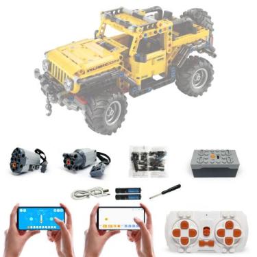 Imagem de Conjunto de motor e controle remoto para Lego 42122 Technic Jeep - WAN