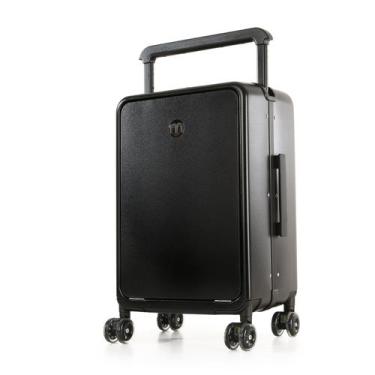 Imagem de Mala de Viagem Pequena de Bordo 10 kg Policarbonato Chicago Maloa Pret