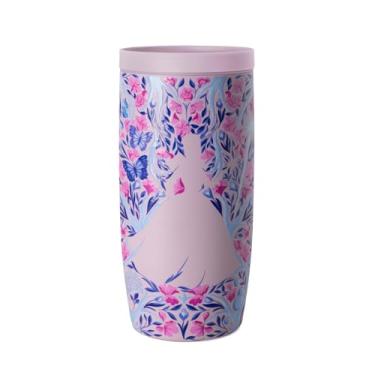 Imagem de Simple Modern Wicked Signature Voyager | Caneca de café de viagem de 473 ml com tampa de 360° | Presentes para mulheres e homens | Copo de café gelado de aço inoxidável isolado revestido de cerâmica |