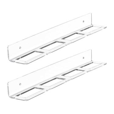 Imagem de RNXRZANK Suporte de Parede para Discos de Hóquei (2 Peças) em Acrílico Transparente. Ideal para Decoração de Sala de Estar, Presente para Torcedores E Colecion, 2 Unidades