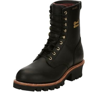 Imagem de Chippewa Sapato masculino Paladin 20 cm impermeável com bico de aço isolado, Preto, 10 Wide