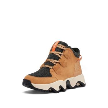 Imagem de Sorel Bota de neve feminina Kinetic Impact Caribou Plus impermeável, Tawny Buff/Preto, 37