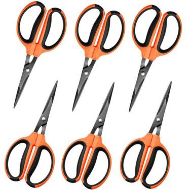 Imagem de Tesouras de jardim GROWNEER, pacote com 6 tesouras de poda revestidas 