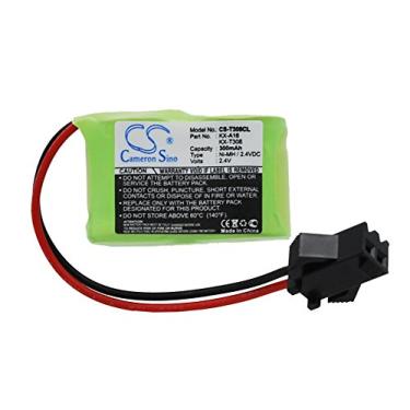 Imagem de 300mAh Telefone sem fio Bateria de substituição, Compatível com KX-A16,KX-T1232,KX-T123210,KX-T123210B,KX-T123210BX,KX-T123210D,KX-T308