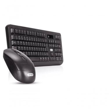 Imagem de Kit Teclado E Mouse Sem Fio Slim Tecla Baixa Estilo Notebook