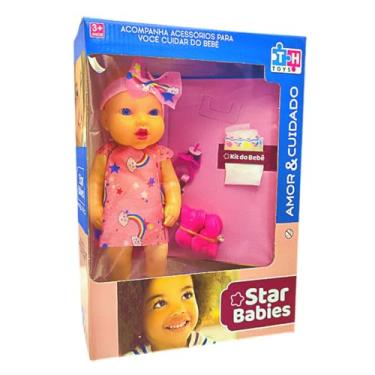 Imagem de TH Toys, Kit Boneca Star Babies Fraldinha 098 - Bebê Presente, Barata