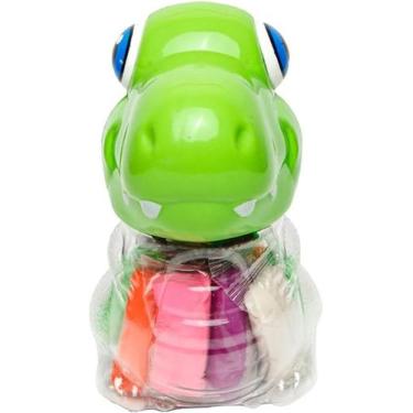 Imagem de Kit Massa de Modelar Dino 12 Cores Mais 5 Moldes Leoeleo - Leo&Leo