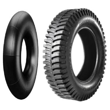 Imagem de Kit Pneu 650-16 10l Tt Militar Bl Maggion + Camara