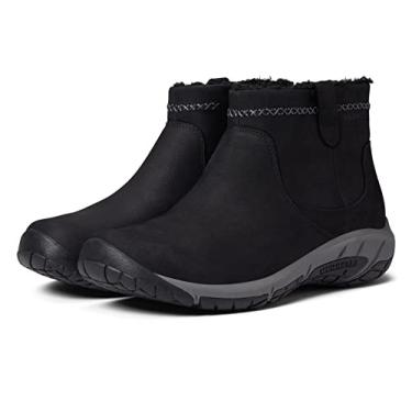 Imagem de Merrell Bota de neve feminina Encore 4 Bluff Polar impermeável, Preto, 7.5