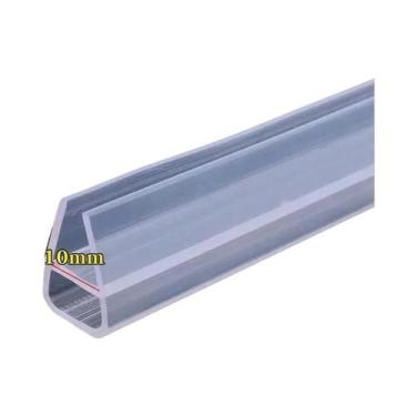 Imagem de Fita De Vedação De Borracha Para Porta De Vidro De Chuveiro Com Espaço