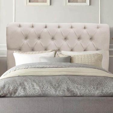 Imagem de Cabeceira Estofada Cama Box Casal 140cm París Corino Bege- Mabe Magazine