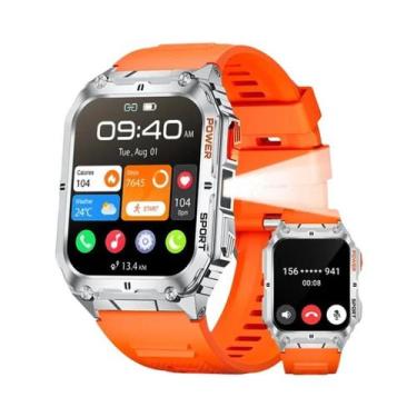 Imagem de Relógio Inteligente Masculino À Prova D'Água LIGE Com Lanterna LED, Ch