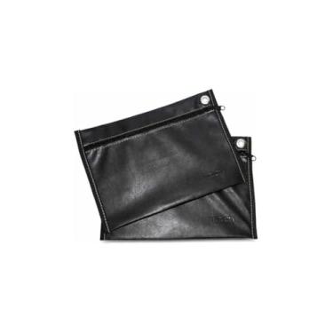 Imagem de MALOTE A5 COSTURADO CORINO PRETO (280MM X 190MM), Plast Park, 2426, PRETO, Pacote com 2 unidades