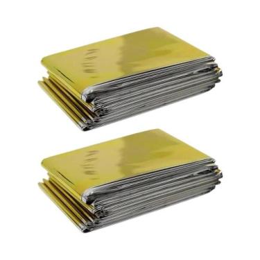 Imagem de Cobertor Térmico De Emergência Impermeável E À Prova De Vento 15-1 Peç