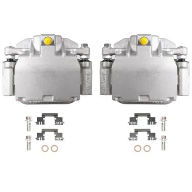 Imagem de Conjunto de pinça de freio a disco esquerdo e direito com suporte adequado para Cadillac Escalade, Chevrolet Avalanche Silverado 1500 Suburban Tahoe, GMC Sierra Yukon