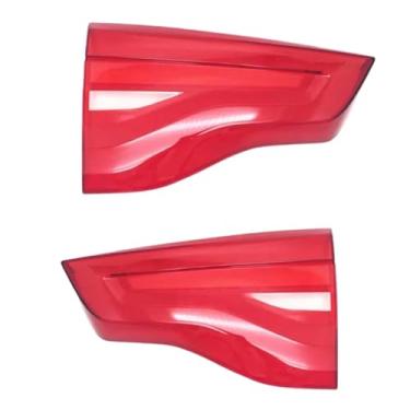 Imagem de Capa de luz traseira para carro, compatível com bmw x3 2018 2019 2020 2021, substituição de luzes traseiras, abajur de vidro, luzes de freio(A pair-B)