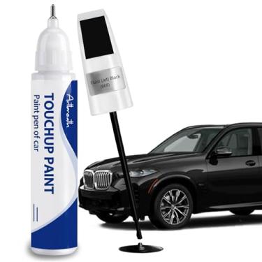 Imagem de Tinta de retoque fluida (Jet) preta (668) para BMW Caneta de pintura automotiva para reparo de arranhões, duas em um, tinta de retoque para BMW X1/X2/X3/X4/X5/X6/X7/Z4/iX/i4/i5/i7