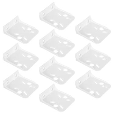 Imagem de BESTYASH 10 peças de suporte de filtro de água de plástico, suporte de parede para caixa de filtro de água, fácil instalação para organização de cozinha