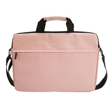 Imagem de Generic Capa Impermeável Leve para Laptop de 15,6 Polegadas para Viagens de Negócios, Bolsa Protetora Portátil para Notebook de Poliéster para Homens e Mulheres (Rosado)