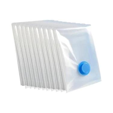 Imagem de Sacos De Armazenamento a Vácuo Que Economizam Espaço Para Roupas E Rou
