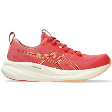 Imagem de ASICS Tênis feminino de cano baixo, Rosa escuro argila laranja brilhante, 37