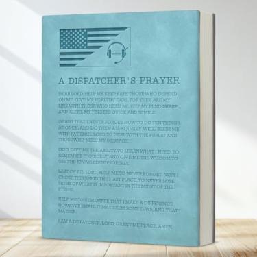 Imagem de Presentes de oração para homens e mulheres – Caderno de capa dura para trabalho e anotações, diários para escrever – Presente de agradecimento de despacho para polícia 911 Despachante aniversário