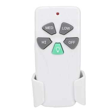 Imagem de Asixxsix Substituição de Controle Remoto de Ventilador de Teto Universal, Dimmer de Luz de 3 Velocidades de 303,9 MHz Com Suporte de Montagem Em Parede, para Harbour Breeze Bay Allen