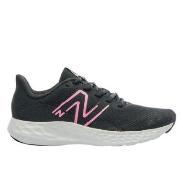 Imagem de Tênis New Balance 411v3 Feminino Preto Rosa-Feminino